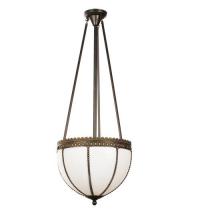 Meyda Black 72607 - 15"W Shansky Inverted Pendant