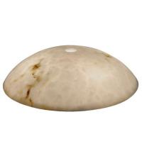 Meyda Black 76443 - 20"W Corinth White Marble Shade