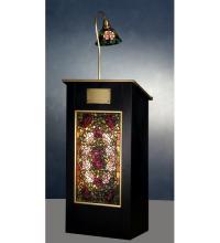 Meyda Black 79815 - 68"H Rosebush Lighted Podium