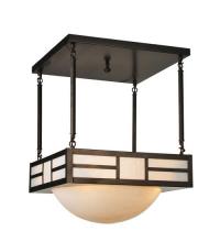 Meyda Black 82508 - 18"Sq Buena Park Pendant