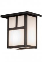 Meyda Black 89690 - 6.5"W Hyde Park "T" Mission Wall Sconce