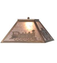 Meyda Black 98689 - 16"Sq Train Shade