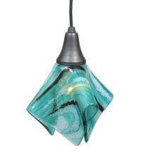 Meyda Black 99131 - 9" Wide Handkerchief Wildgen Mini Pendant