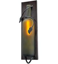 Meyda Black 99586 - 4"W Tuscan Vineyard Wine Bottle Wall Sconce