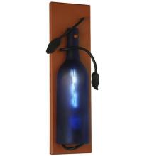 Meyda Black 99635 - 4"W Tuscan Vineyard Wine Bottle Wall Sconce