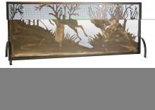 Meyda Yellow 113656 - 44"W X 31.5"H Deer on the Loose Fireplace Screen