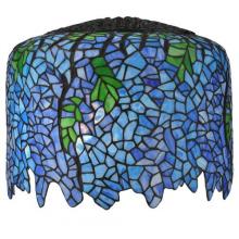 Meyda Yellow 118687 - 18" Wide Tiffany Wisteria Shade