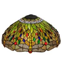 Meyda Yellow 118846 - 18"W Tiffany Hanginghead Dragonfly Shade