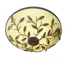 Meyda Yellow 121331 - 24" Wide Branches Flushmount