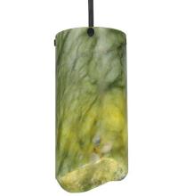 Meyda Yellow 121526 - 3.5"W Cilindro Jadestone Mini Pendant