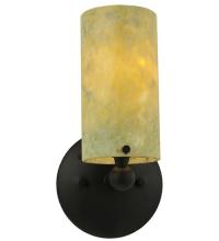 Meyda Yellow 121785 - 5"W Cilindro Jadestone Wall Sconce