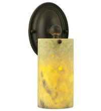 Meyda Yellow 121826 - 4"W Cilindro Jadestone Wall Sconce