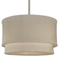 Meyda Yellow 134583 - 72" Wide Cilindro Two Tier Pendant