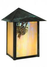 Meyda Yellow 143070 - 6.5" Wide Seneca Winter Pine Wall Sconce