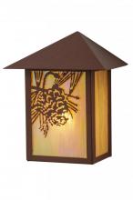 Meyda Yellow 146868 - 9" Wide Winter Pine Wall Sconce