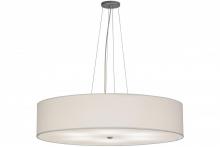 Meyda Yellow 151078 - 36"W Cilindro White Textrene Pendant