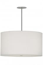 Meyda Yellow 152359 - 32"W Cilindro Papel Blanco Pendant