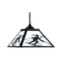 Meyda Yellow 15422 - 16" Square Alpine Pendant