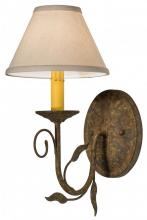 Meyda Yellow 165111 - 7"W Bordeaux Wall Sconce