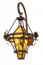 Meyda Yellow 167826 - 18"W Lone Pine Wall Sconce