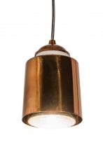 Meyda Yellow 179053 - 4.5"W Cilindro Dedal Pendant