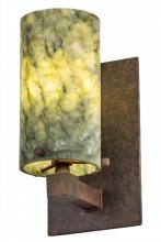 Meyda Yellow 185631 - 4.5"W Cilindro Jadestone Wall Sconce