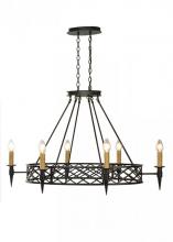 Meyda Yellow 18600 - 43" Wide Topridge 6 Light Chandelier