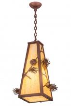 Meyda Yellow 188829 - 19" Wide Lone Pine Pendant