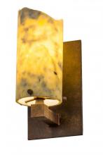 Meyda Yellow 189606 - 4.5"W Cilindro Jadestone Wall Sconce