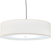 Meyda Yellow 202611 - 30" Wide Cilindro Textrene Pendant