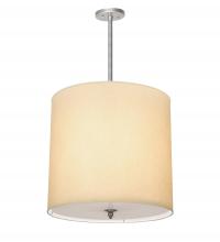 Meyda Yellow 218329 - 18" Wide Cilindro Beige Textrene Pendant