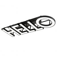 Meyda Yellow 227017 - 81" Long Personalized Hello Illuminated Sign