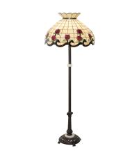 Meyda Yellow 228520 - 62" High Roseborder Floor Lamp