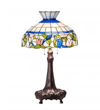 Meyda Yellow 230475 - 33" High Rose Vine Table Lamp