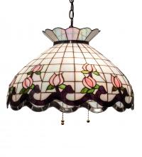 Meyda Yellow 232764 - 20" Wide Roseborder Pendant