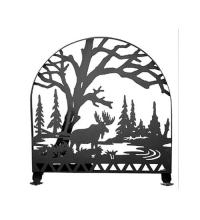 Meyda Yellow 23365 - 30"W X 30"H Moose Creek Arched Fireplace Screen