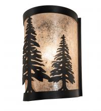 Meyda Yellow 235698 - 8" Wide Tall Pines Wall Sconce