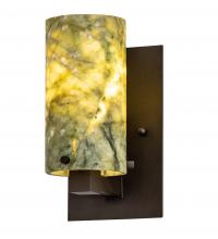 Meyda Yellow 243528 - 4.5" Wide Cilindro Jadestone Wall Sconce