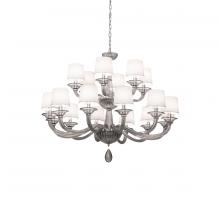 Meyda Yellow 245498 - 48" Wide Murano Almaden Southland 18 Light Chandelier..