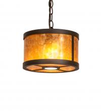 Meyda Yellow 246131 - 10" Wide Cilindro Pendant