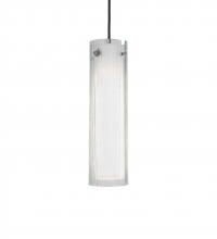 Meyda Yellow 247413 - 5" Wide Metro Mist Cilindro Mini Pendant