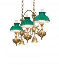 Meyda Yellow 247597 - 48" Long Sunbury 3 Light Island Pendant