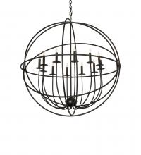 Meyda Yellow 247640 - 42" Wide Atom Enerjisi 12 Light Chandelier