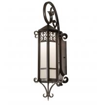 Meyda Yellow 250471 - 12" Wide Caprice Lantern Wall Sconce