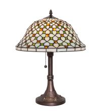 Meyda Yellow 251312 - 19" High Diamond & Jewel Table Lamp