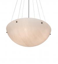 Meyda Yellow 251314 - 30" Wide Cypola Inverted Pendant