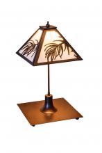 Meyda Yellow 251508 - 17" Wide Pine Needle Table Lamp