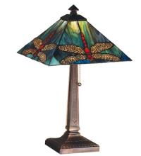 Meyda Yellow 26290 - 21"H Prairie Dragonfly Table Lamp