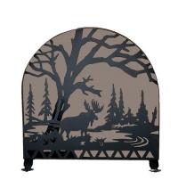 Meyda Yellow 28735 - 30"W X 30"H Moose Creek Arched Fireplace Screen