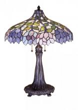 Meyda Yellow 30452 - 26"H Wisteria Table Lamp